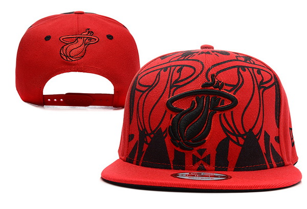 NBA Miami Heat NE Snapback Hat #187